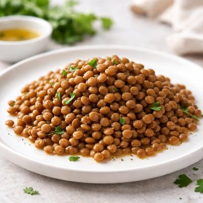 Canned lentils