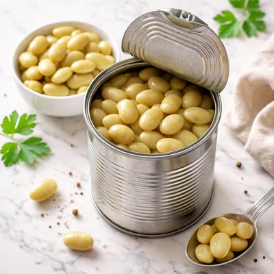 Canned lima beans