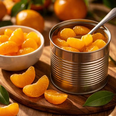 Canned mandrin oranges