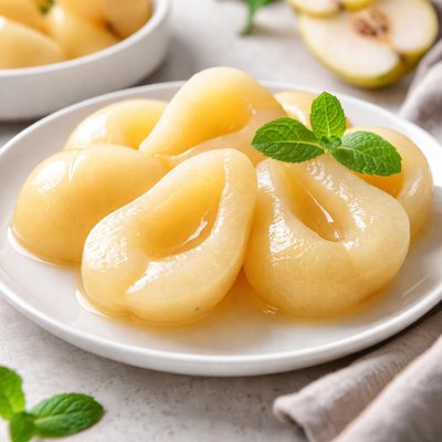 Canned pears