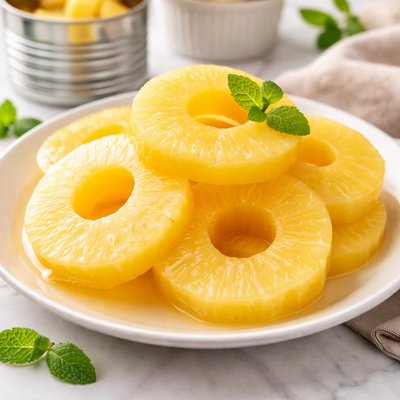 Canned pineapple