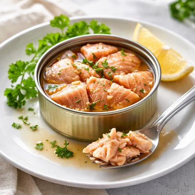 Canned salmon