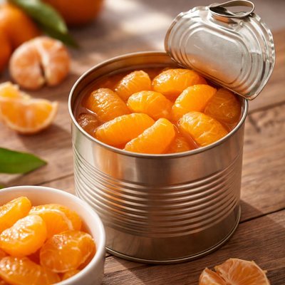 Canned tangerine