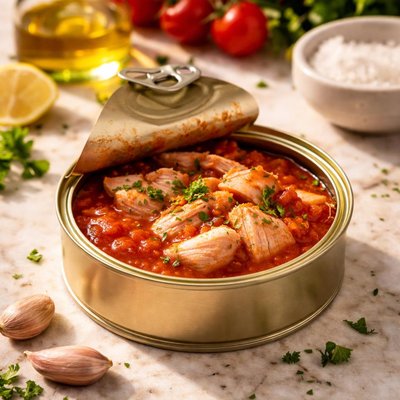 Canned tuna tomato