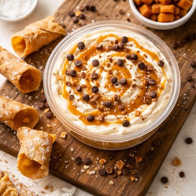 Cannoli dip salted caramel aldis