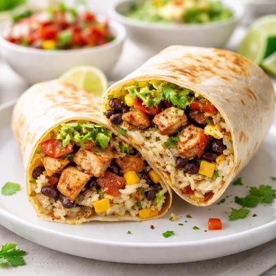 Cantina chicken burrito