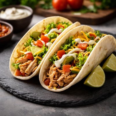 Cantina chicken soft taco taco bell