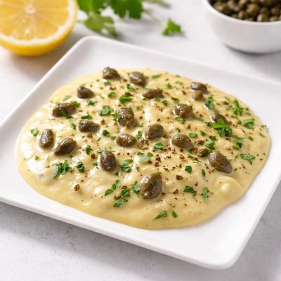 Caper lemon sauce