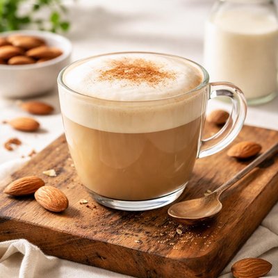 Cappucino with almond milk