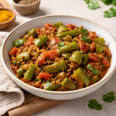Capsicum tomato sabzi