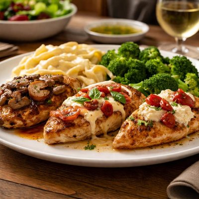 Carabbas chicken trio