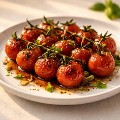 Caramalised cherry tomato