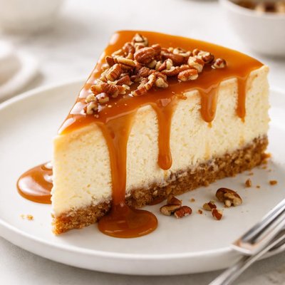 Caramel cheesecake