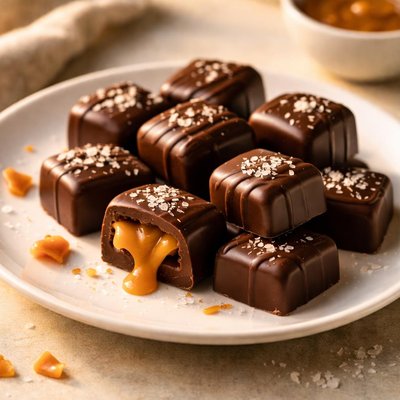 Caramel chocolates