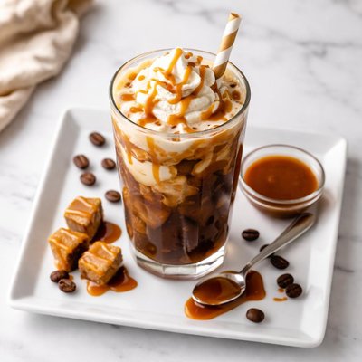 Caramel cold brew