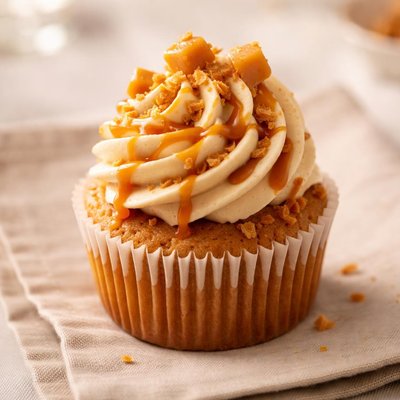 Caramel cupcake