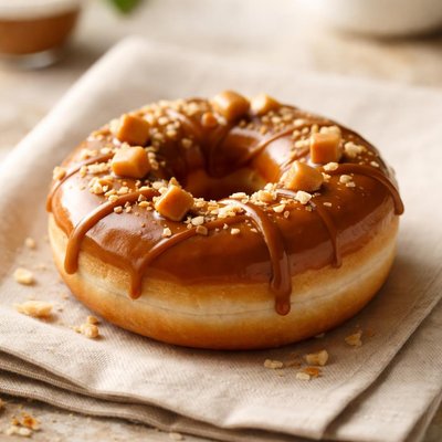 Caramel donut