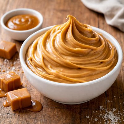 Caramel flavored icing