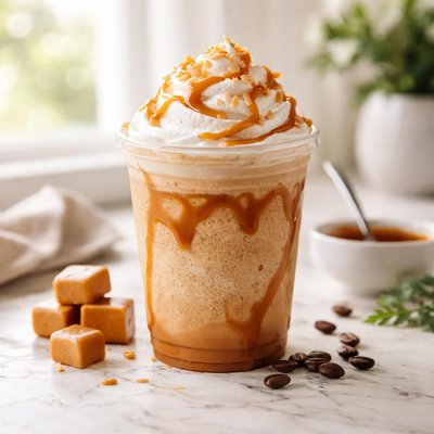 Caramel frapachino