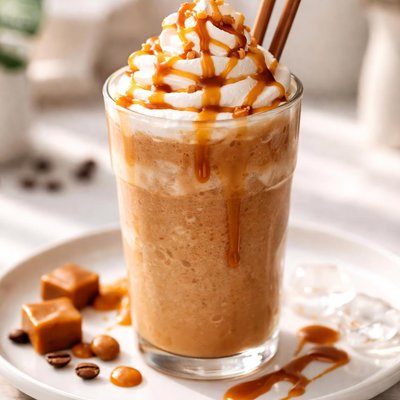 Caramel frappe