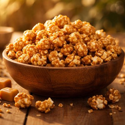 Caramel kettle corn