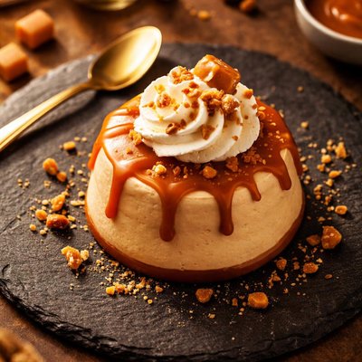 Caramel mousse