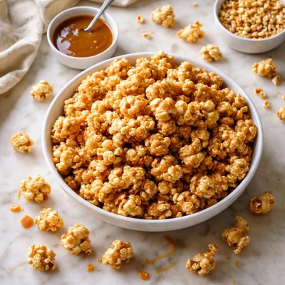 Caramel popcorns