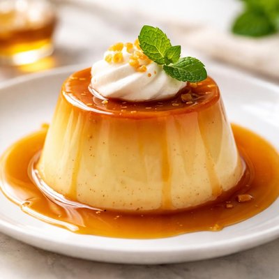 Caramel pudding