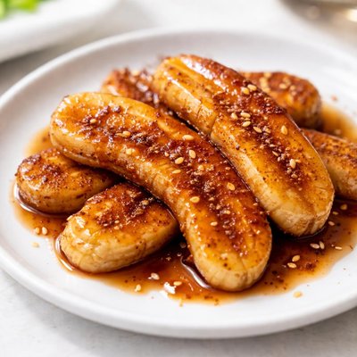 Caramelized banana