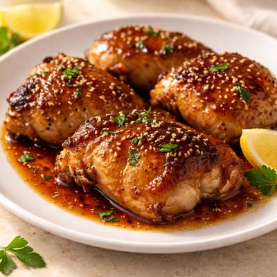 Caramelized chicken