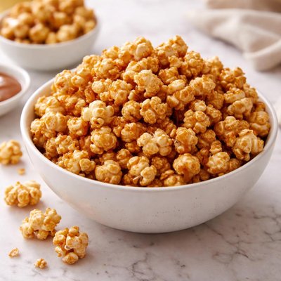 Caramelized popcorn