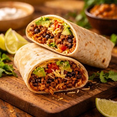 Carb balance burrito