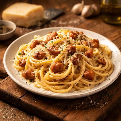 Carbonara with guanciale