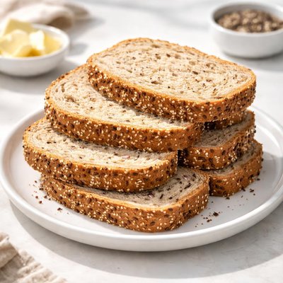 Carbonaut seeded bread