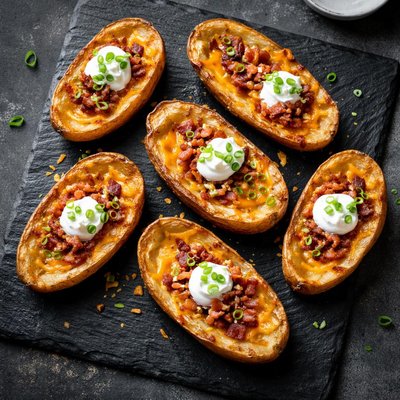 Carbones potato skins