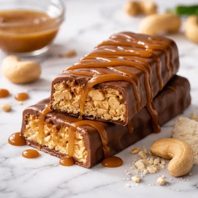 Carmel cashew protien bar