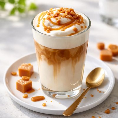 Carmel macchiato foam