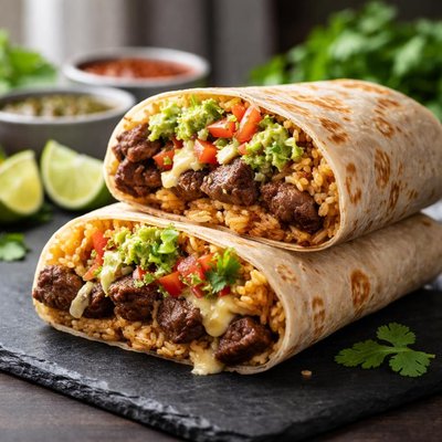 Carne asada burrito from la costa in oakley