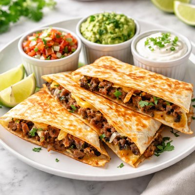 Carne asada quesidilla