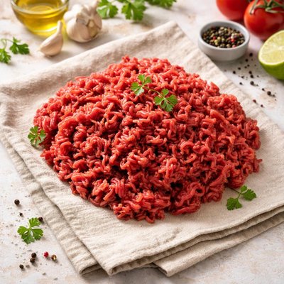 Carne molida de cadera de vaca