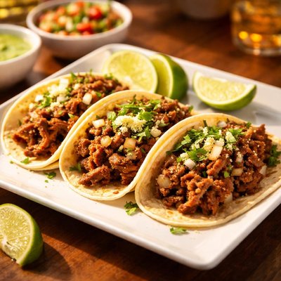 Carnitas street tacos