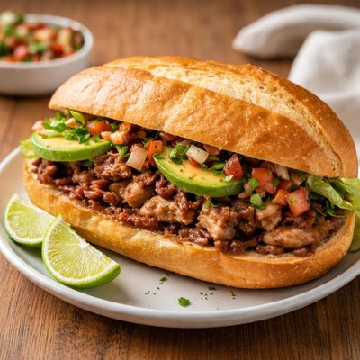 Carnitas torta