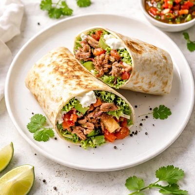 Carnitas wrap