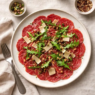 Carpaccio de res