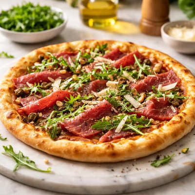 Carpaccio pizza