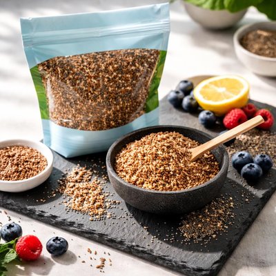 Carrington farms flax chia blend