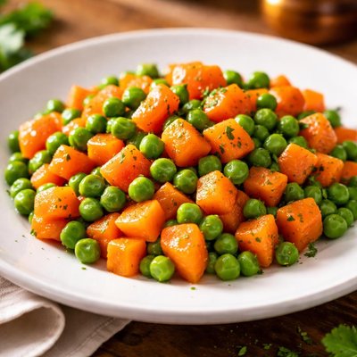 Carrot and pea