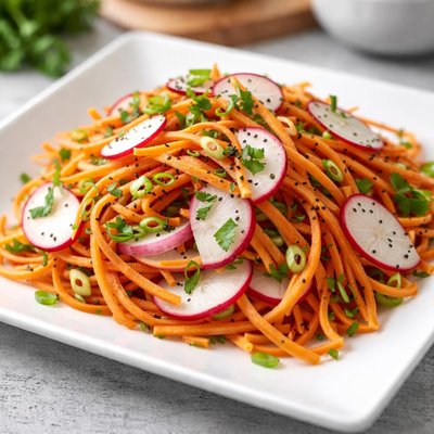 Carrot and radish salad