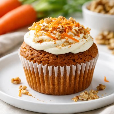Carrot cake muffin