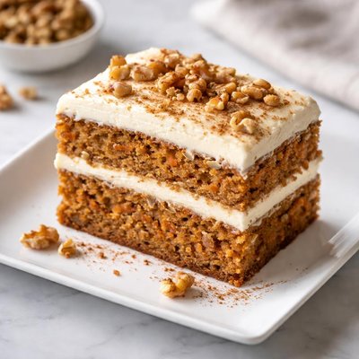 Carrot cake walnut